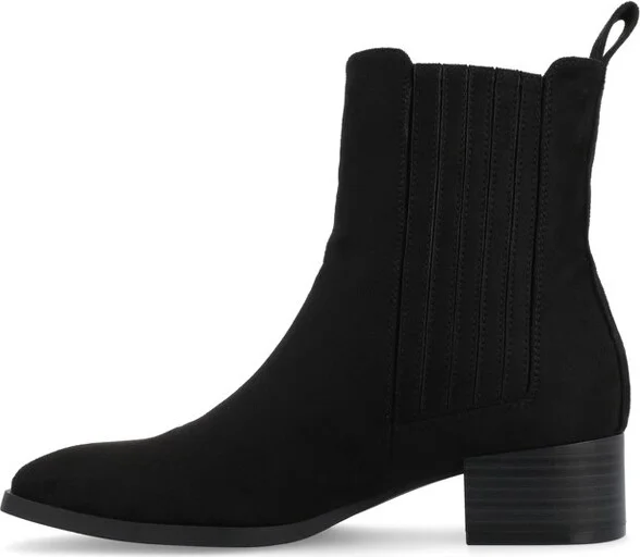 Journee Collection Women's Wrenley Booties Taupe - Image 3