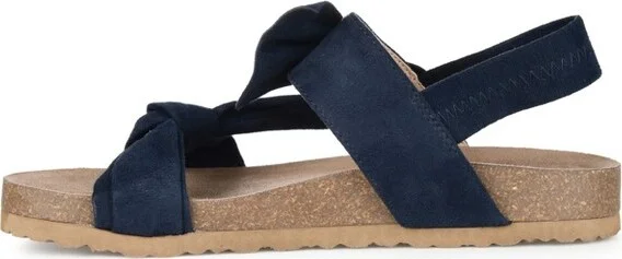 Journee Collection Women's Xanndra Multi Strap Flat Sandals Tan - Image 5