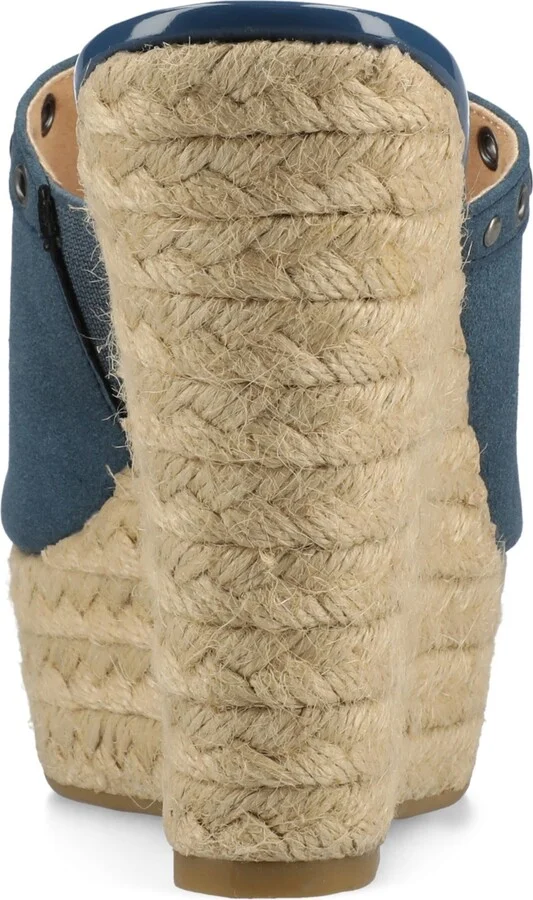 Journee Collection Women's Yari Platform Espadrille Wedge Sandals - Image 8