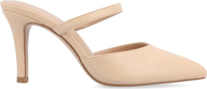 Journee Collection Women's Yvon Pointed Toe Slip On Pumps - Image 2
