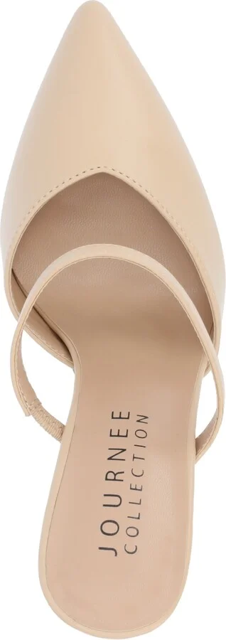Journee Collection Women's Yvon Pointed Toe Slip On Pumps - Image 4