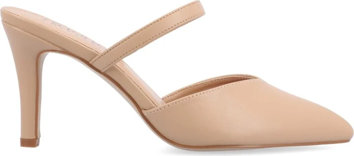 Journee Collection Women's Yvon Pointed Toe Slip On Pumps - Image 7