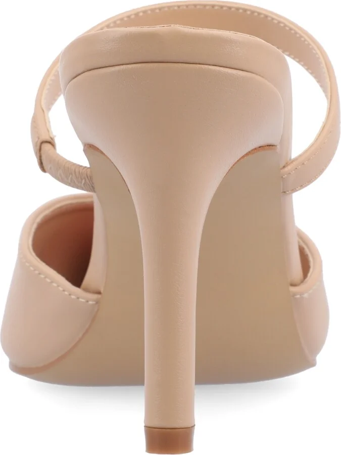 Journee Collection Women's Yvon Pointed Toe Slip On Pumps - Image 8