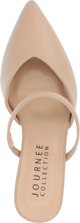Journee Collection Women's Yvon Pointed Toe Slip On Pumps - Image 9