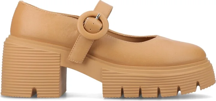 Journee Collection Women's Zarynn Mary Jane Treaded Outsole Platform Pumps - Image 7