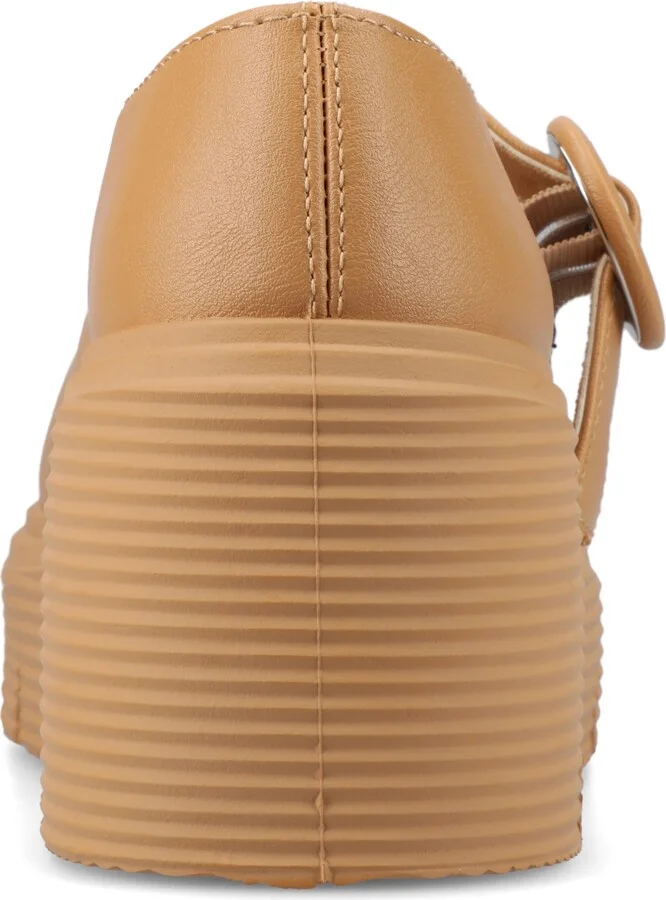 Journee Collection Women's Zarynn Mary Jane Treaded Outsole Platform Pumps - Image 8
