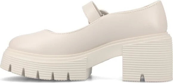 Journee Collection Women's Zarynn Mary Jane Treaded Outsole Platform Pumps, Pink - Image 3