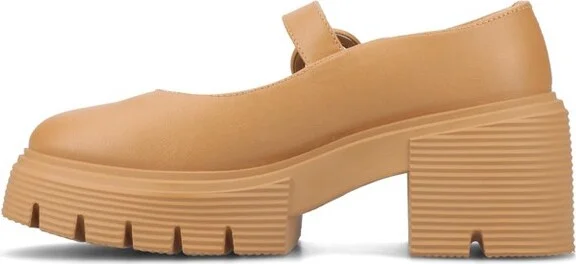 Journee Collection Women's Zarynn Mary Jane Treaded Outsole Platform Pumps, Pink - Image 4