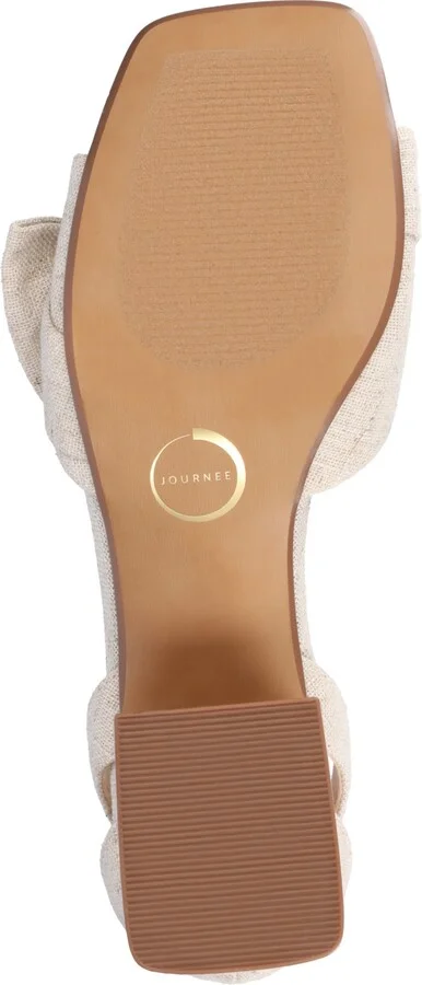 Journee Collection Women's Zevi Block Heel Dress Sandals - Image 5