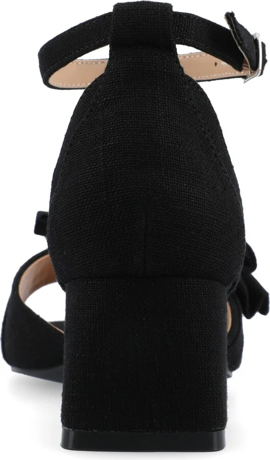 Journee Collection Women's Zevi Block Heel Dress Sandals - Image 8