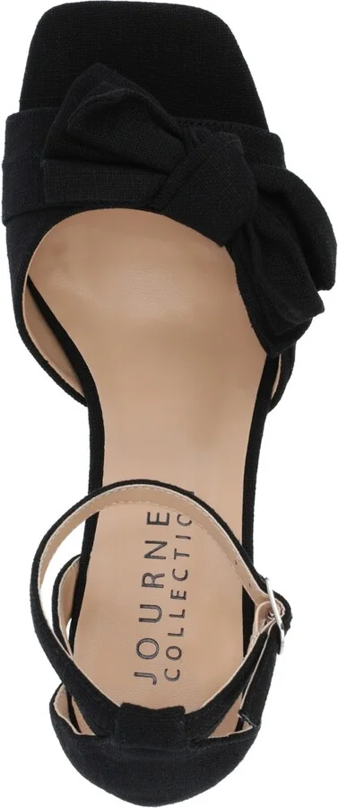 Journee Collection Women's Zevi Block Heel Dress Sandals - Image 9