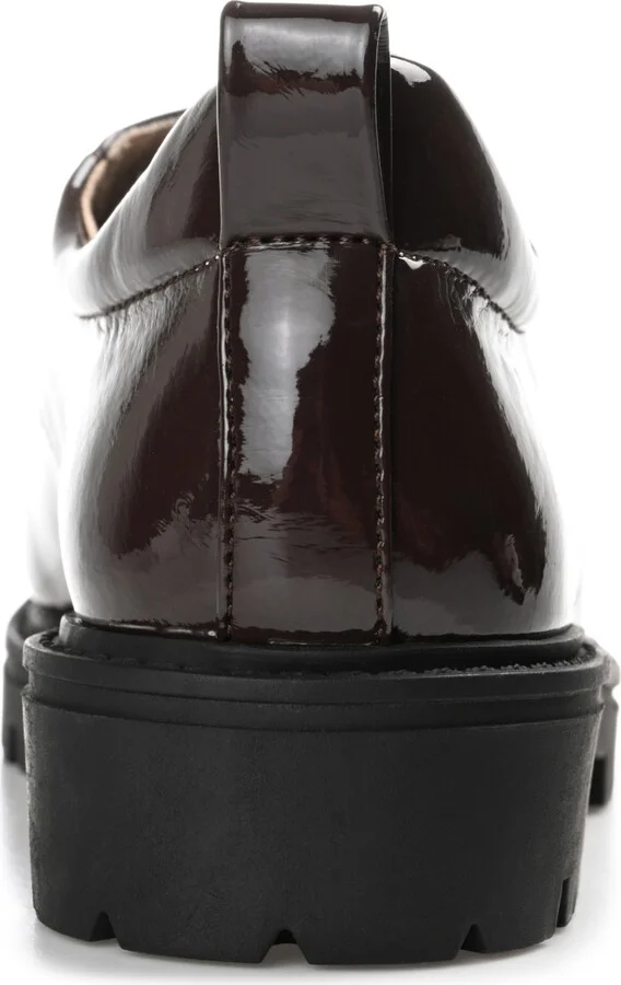 Journee Collection Women's Zina Lace Up Lug Sole Oxfords - Image 3