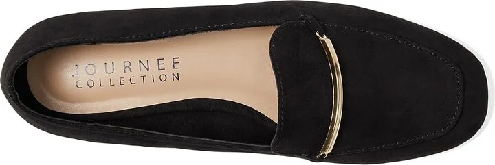 Journee Collection Wrenn Women's Flat Shoes Black : 10 M, Faux Leather/Synthetic - Image 2
