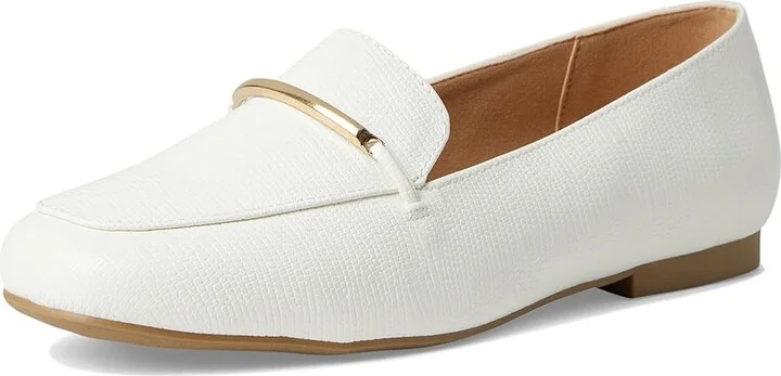 Journee Collection Wrenn Women's Flat Shoes White : 10 W, Faux Leather/Synthetic - Image 5