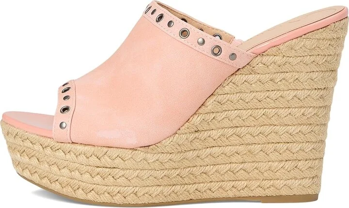 Journee Collection Yari Women's Wedge Shoes Pink : 7.5 M, Synthetic - Image 6