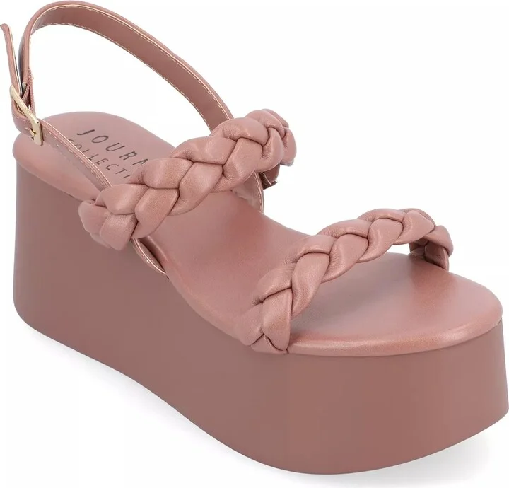 Journee Collection Zannah Platform Sandal