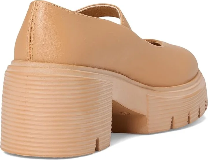 Journee Collection Zarynn Women's Flat Shoes Cognac : 7.5 M, Faux Leather - Image 4