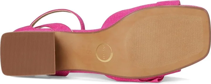 Journee Collection Zevi Women's Dress Sandals Hot Pink : 10 M, Textile - Image 3