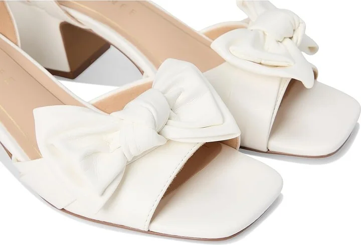 Journee Collection Zevi Women's Dress Sandals White PU : 7.5 M, Textile - Image 7