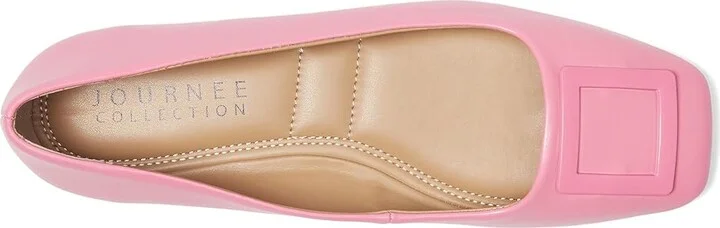 Journee Collection Zimia Women's Shoes Pink : 7.5 M, Synthetic - Image 2