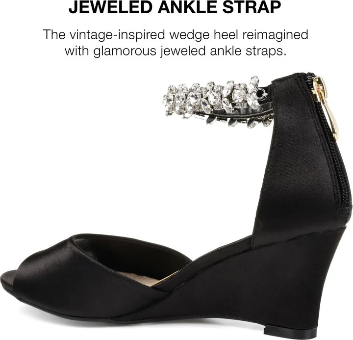 JOURNEE Connor Embellished Strap Wedge Sandal - Image 8