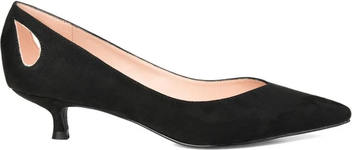 JOURNEE Goldie Kitten Heel Pump - Image 3