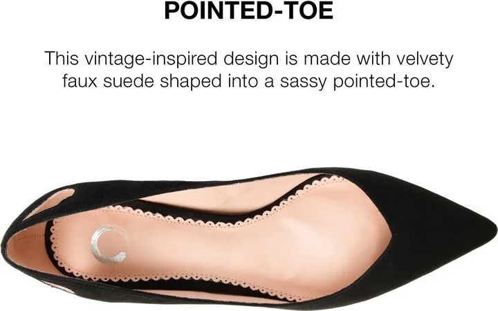 JOURNEE Goldie Kitten Heel Pump - Image 8
