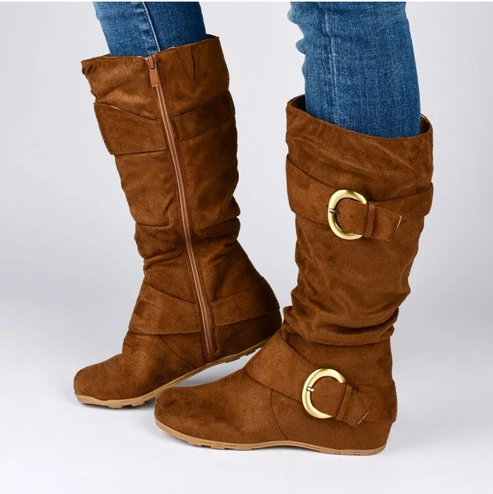 JOURNEE Jester Side Buckle Tall Boot - Image 2