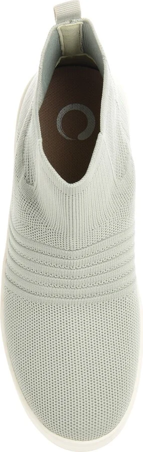 Journee Kody High Top Knit Slip-On Sneaker - Image 4