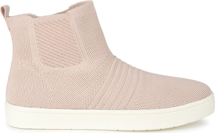 Journee Kody High Top Knit Slip-On Sneaker - Image 8