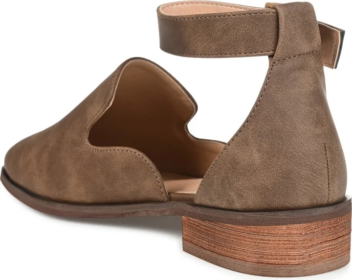 JOURNEE Loreta Ankle Buckle Flat - Image 10