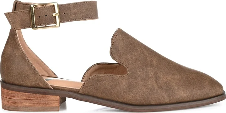 JOURNEE Loreta Ankle Buckle Flat - Image 11