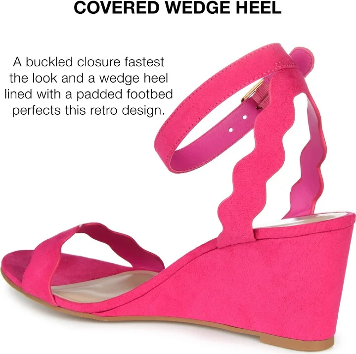 JOURNEE Loucia Wedge Sandal - Image 9