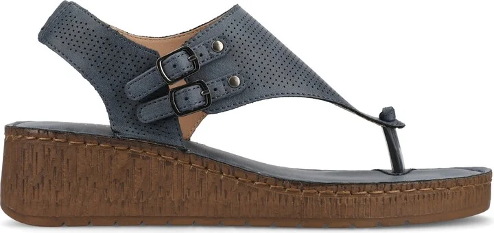 JOURNEE Mckell Wedge Sandal - Image 4