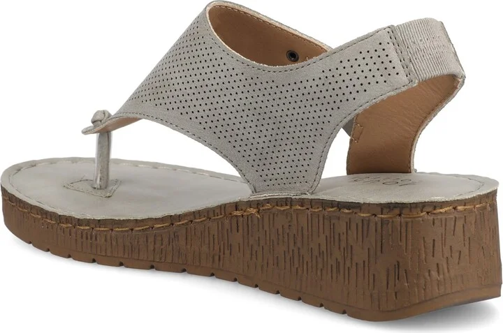 JOURNEE Mckell Wedge Sandal - Image 11