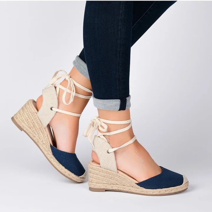 JOURNEE Monte Wedge Espadrille - Image 8