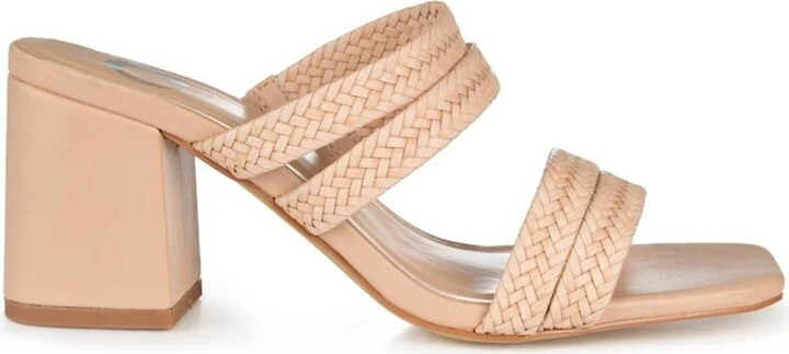 JOURNEE Natia Strappy Block Heel Sandal - Image 3