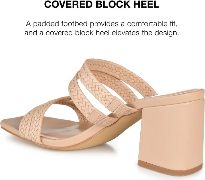 JOURNEE Natia Strappy Block Heel Sandal - Image 11