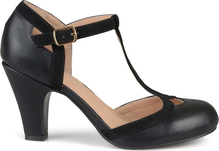 JOURNEE Olina T-Strap Pump - Wide Width - Image 3