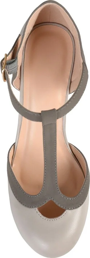 JOURNEE Olina T-Strap Pump - Wide Width - Image 10