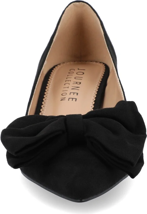 JOURNEE Orana Bow Kitten Heel Pump - Image 3