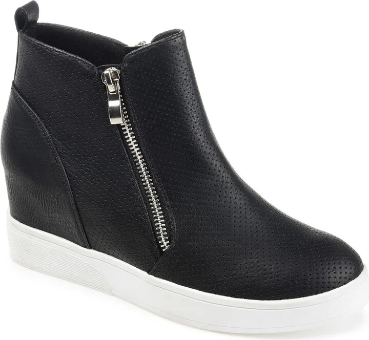 JOURNEE Pennelope Wedge Heel Sneaker - Image 3