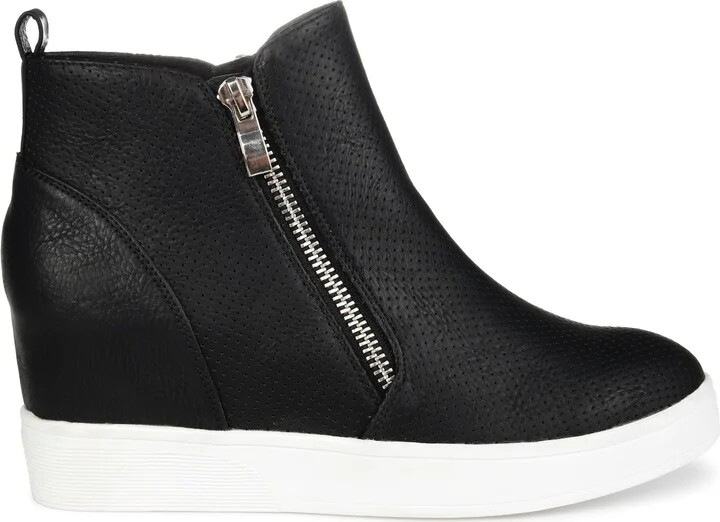 JOURNEE Pennelope Wedge Heel Sneaker - Image 5