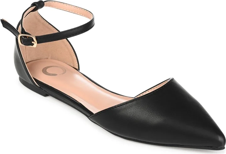 JOURNEE Reba Ankle Strap Flat