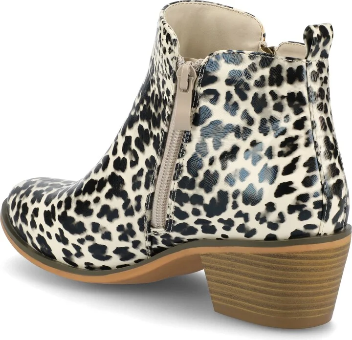 JOURNEE Rebel Side Zip Bootie - Image 2