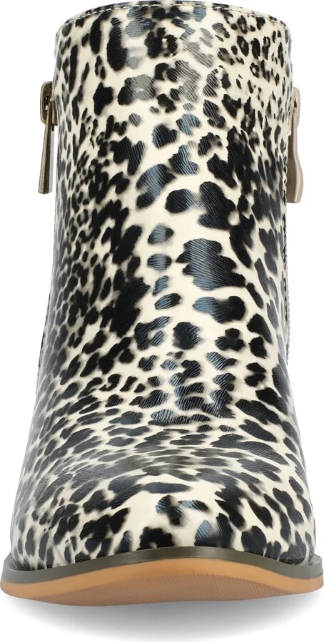 JOURNEE Rebel Side Zip Bootie - Image 3