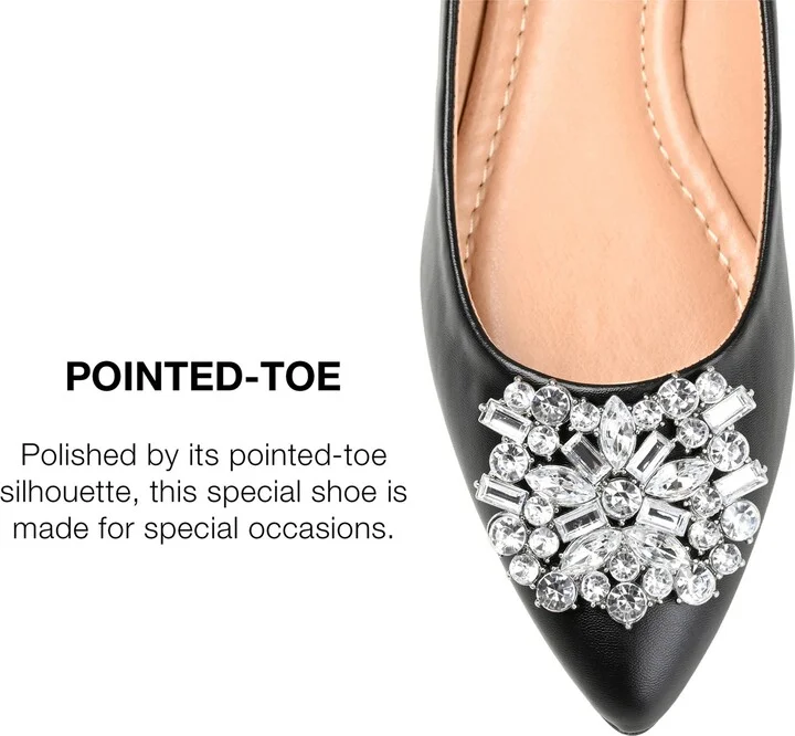 JOURNEE Renzo Embellished Flat - Image 11