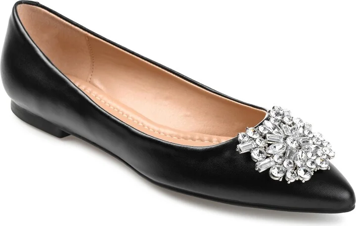 JOURNEE Renzo Embellished Flat
