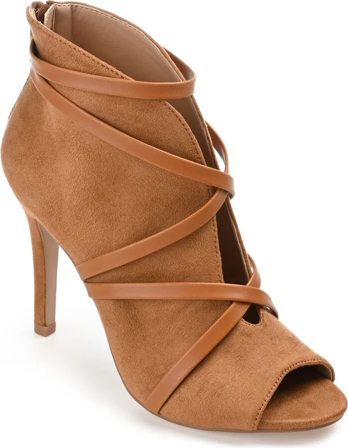 JOURNEE Samara Strappy Bootie