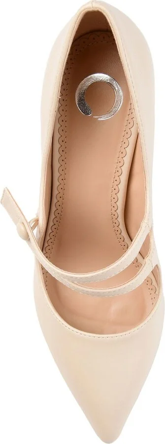 JOURNEE Sidney Pointed Mary Jane Pump - Image 4